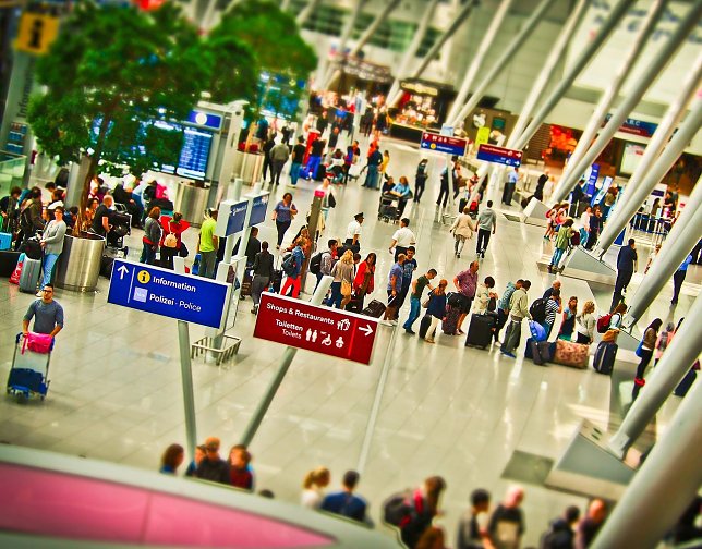 Bild: &Auml;rger am Flughafen