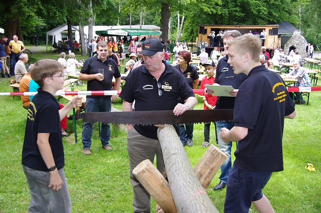 Bild: Traditionelle Holzfahrt
