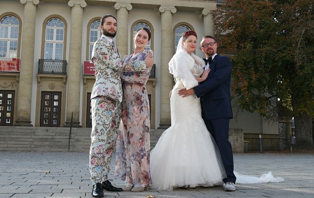 Bild: Gemeinsames Shooting mit den Hauptdarstellern des Balletts