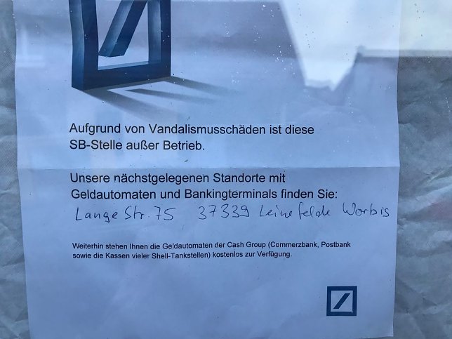 Bild: Bankfiliale