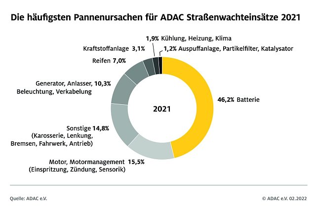 Bild: Die h&auml;ufigsten Pannenursachen 