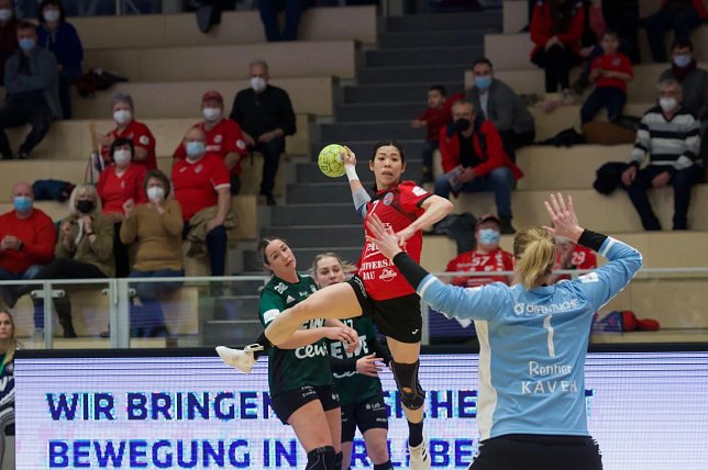 Bild: Yuki Tanabe spielt seit dieser Saison f&uuml;r den Th&uuml;ringer HC.