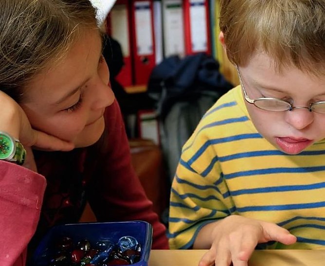 Gemeinsames Lernen - eine Ausnahme (Foto: Bertelsmann Stiftung)