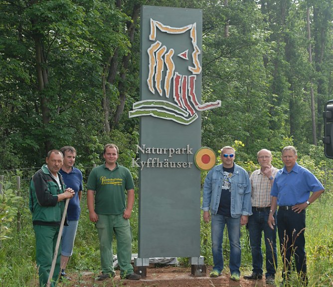Naturpark begr&uuml;&szlig;t Sie! (Foto: Naturparkverwaltung Kyffh&auml;user)