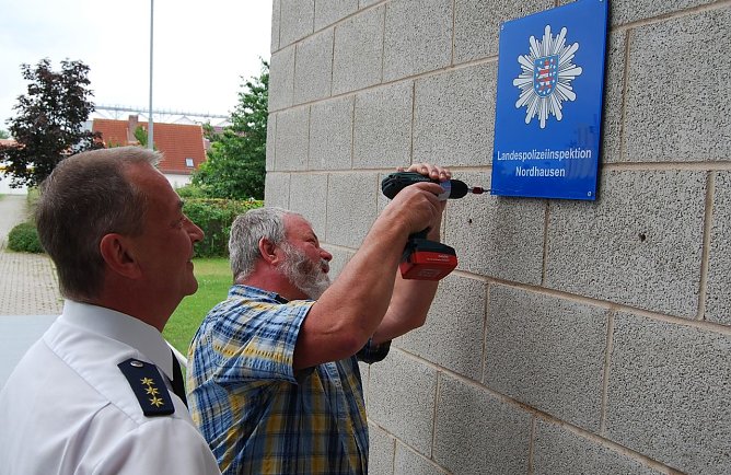 Angeschraubt (Foto: Polizei)
