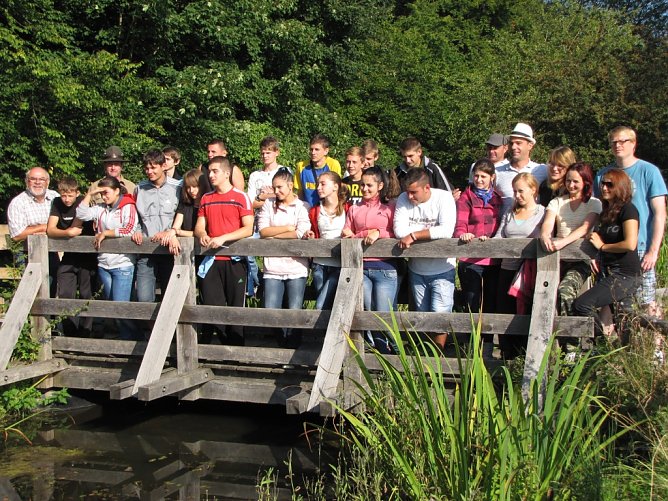 Zu Besuch im Naturparkzentrum (Foto: Uwe Müller) Zu Besuch im Naturparkzentrum (Foto: Uwe Müller)