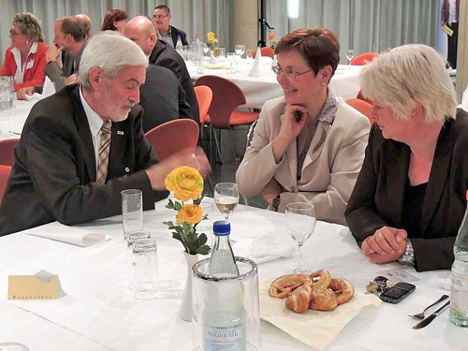 Mit Parlamentariern im Gespräch (Foto: H.-P. Lippert) Mit Parlamentariern im Gespräch (Foto: H.-P. Lippert)
