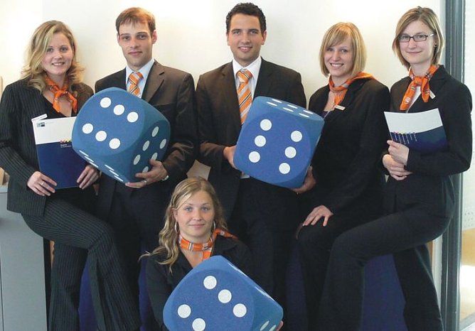 Sechser (Foto: Volksbank) Sechser (Foto: Volksbank)