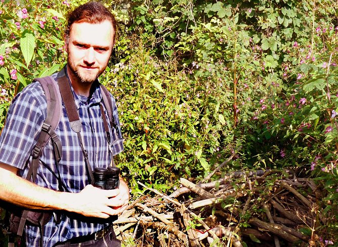 Der Biber-Experte (Foto: NABU Th&uuml;ringen)