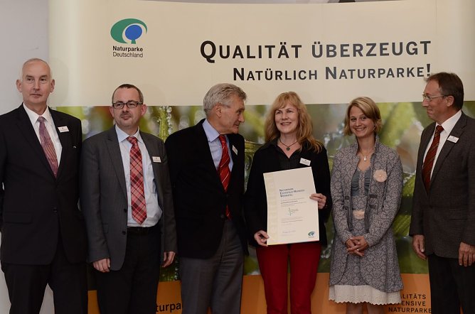 Auszeichnung f&uuml;r Naturpark (Foto: Naturparkverwaltung)