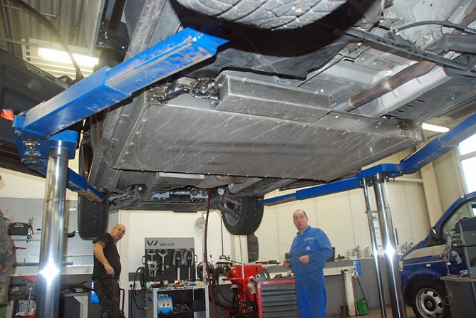 Rampe f&uuml;r Albert (Foto: Bundeswehr Sondershausen)