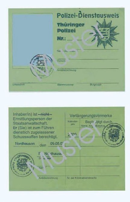 Muster (Foto: Polizei) Muster (Foto: Polizei)