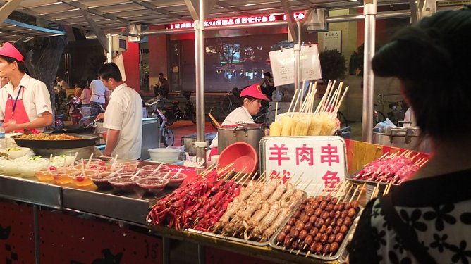Markt in China (Foto: Gisela Reinhardt)