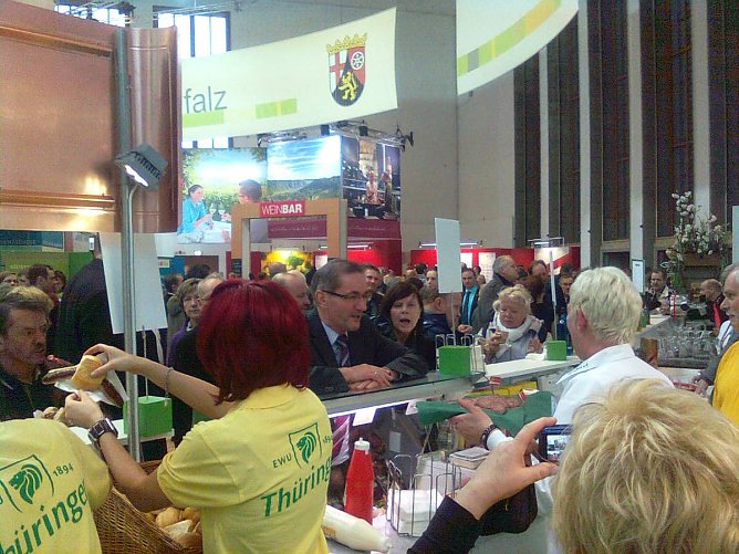 Gr&uuml;ne Woche (Foto: Erzeugerb&ouml;rse)