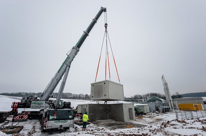 Biogaseinspeiseanlage (Foto: Martina Adler)