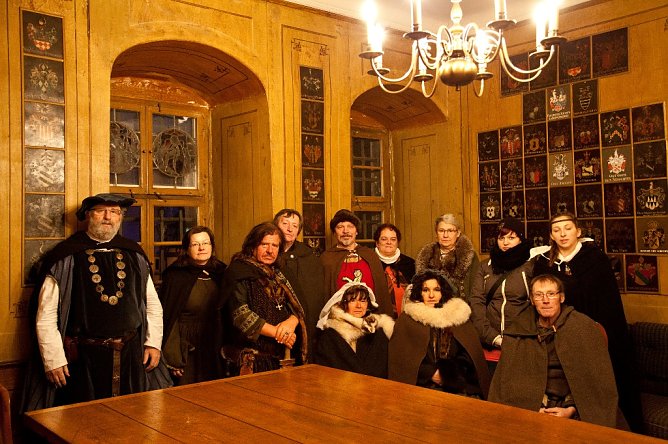 Ritterschaft unterwegs (Foto: Klaus R&ouml;hrig)