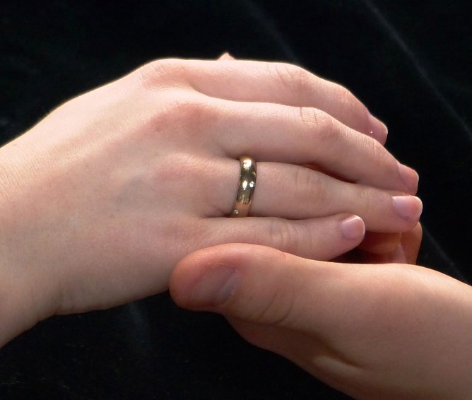 Heimliche Ehe (Foto: B. Susemihl)