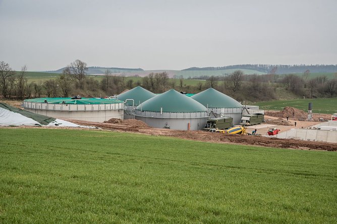 Biogasanlage (Foto: Eichsfeldwerke)
