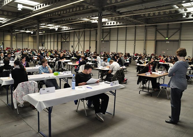 Abschlusspr&uuml;fungen (Foto: IHK)