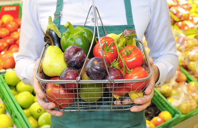 Gr&uuml;ner einkaufskorb (Foto: NABU Th&uuml;ringen)