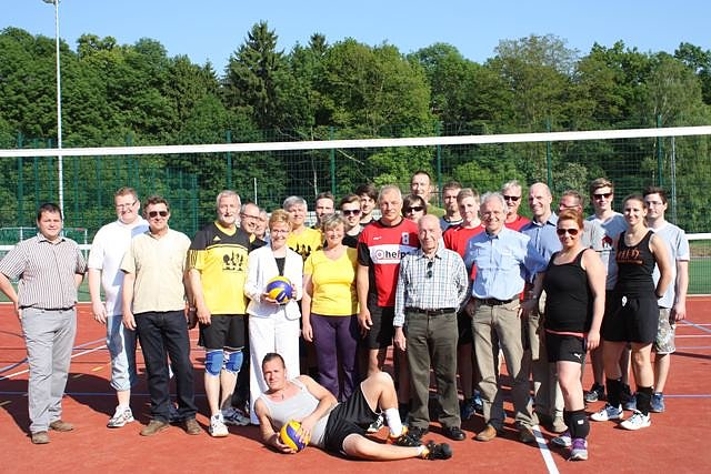 Einweihung Sportplatz (Foto: Elke Sagorski) Einweihung Sportplatz (Foto: Elke Sagorski)