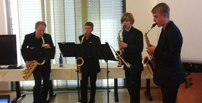 Saxophon-Quartett (Foto: Ilka K&uuml;hn)