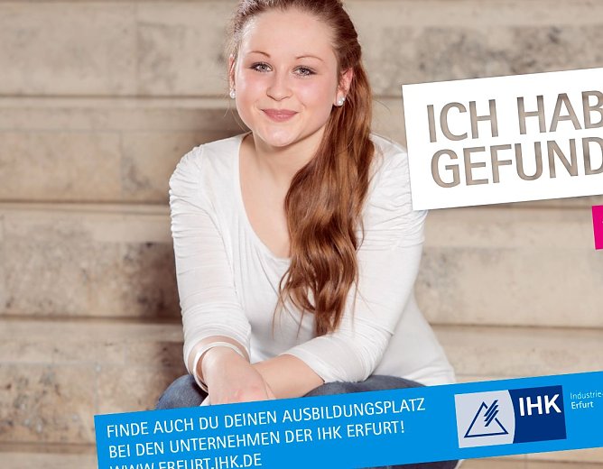 Plakataktion (Foto: IHK Erfurt) Plakataktion (Foto: IHK Erfurt)