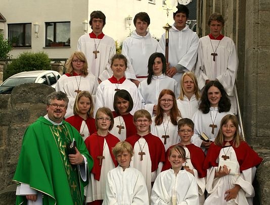 Ministranten in Geisleden (Foto: privat)