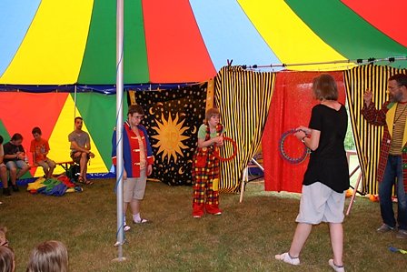 Zirkus im Haus am Lunapark (Foto: Christine Bose)