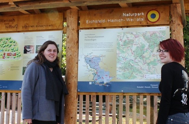Neu im Team des Naturparkes (Foto: Uwe M&uuml;ller)