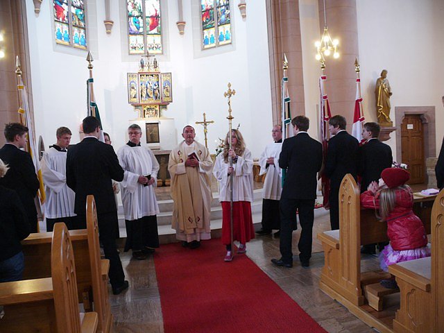 Abschluss des Hochamtes (Foto: Ilka Kühn) Abschluss des Hochamtes (Foto: Ilka Kühn)