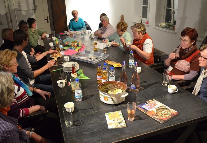 Nach dem Essen (Foto: Landfrauen) Nach dem Essen (Foto: Landfrauen)