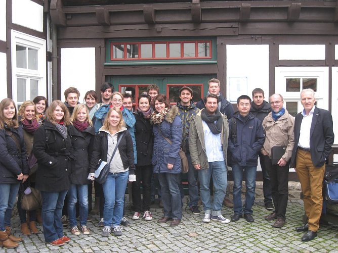 Studenten  beim HVE (Foto: Kerstin Sommerfeld)