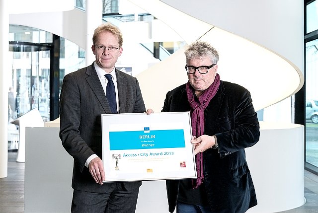 Auszeichnung in Berlin (Foto: Ottobock)