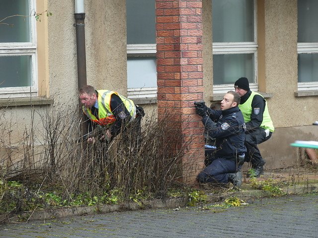 Einsatz in Worbis (Foto: Ilka K&uuml;hn)
