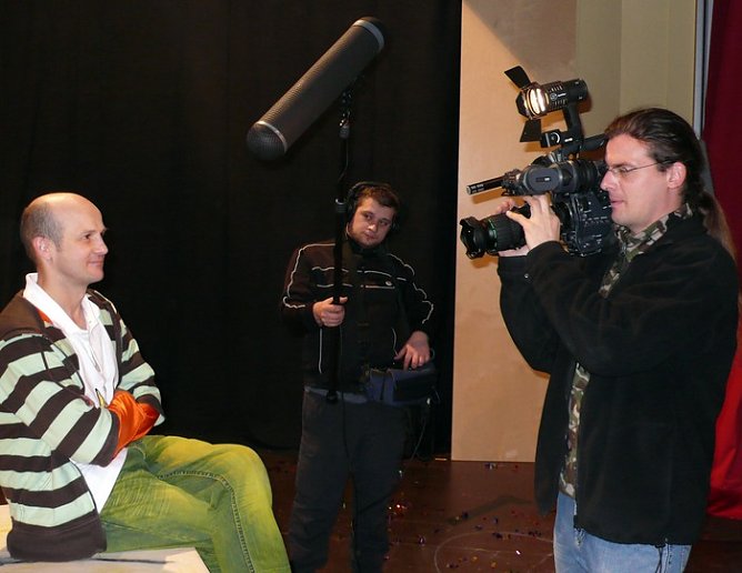 Intendant als Frosch (Foto: Theater)