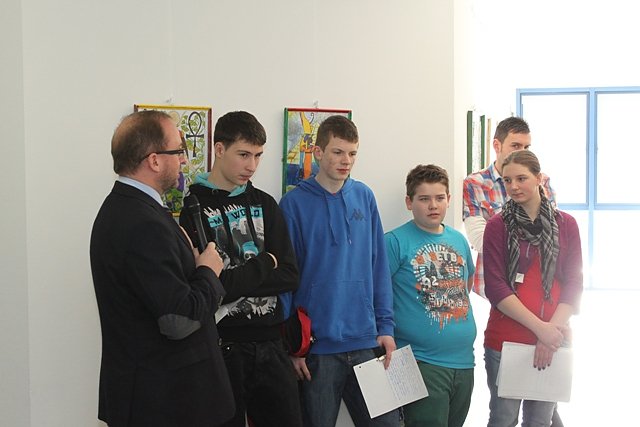 Ausstellungseröffnung (Foto: Schulamt) Ausstellungseröffnung (Foto: Schulamt)