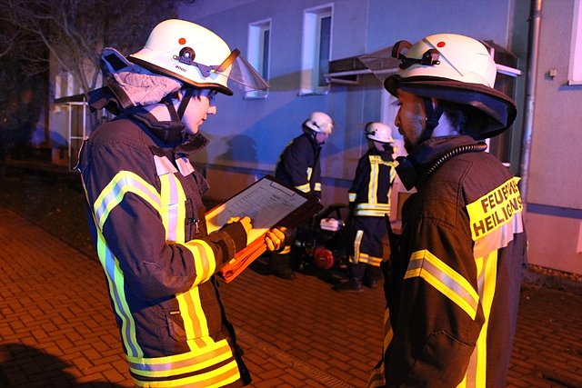 Einsatz Feuerwehr D&uuml;rerstra&szlig;e (Foto: Feuerwehr Heiligenstadt)