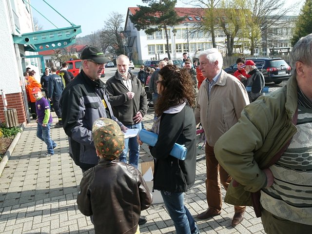 Vor dem Start (Foto: Ilka K&uuml;hn)