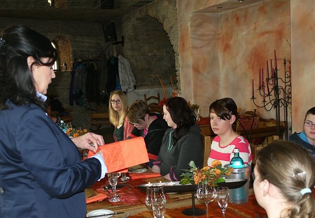 Seminar Moderne Umgangsformen (Foto: Ilka Kühn) Seminar Moderne Umgangsformen (Foto: Ilka Kühn)