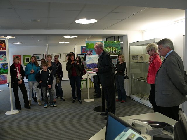 Ausstellungser&ouml;ffnung (Foto: Ilka K&uuml;hn)