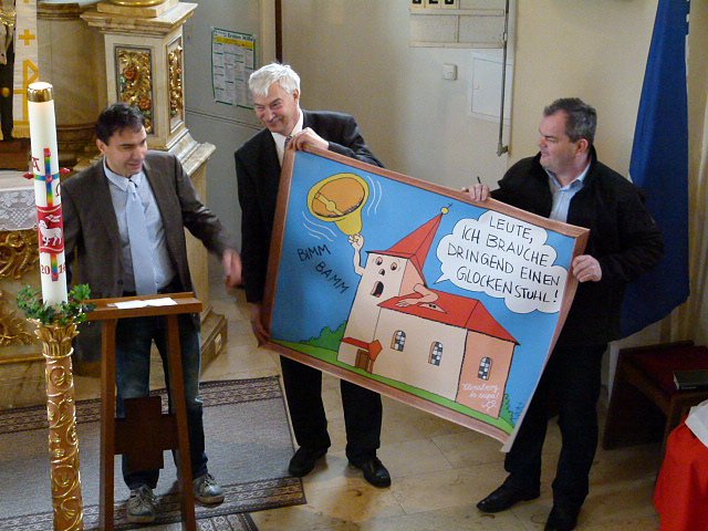 Spendenübergabe (Foto: Kirche Flinsberg) Spendenübergabe (Foto: Kirche Flinsberg)