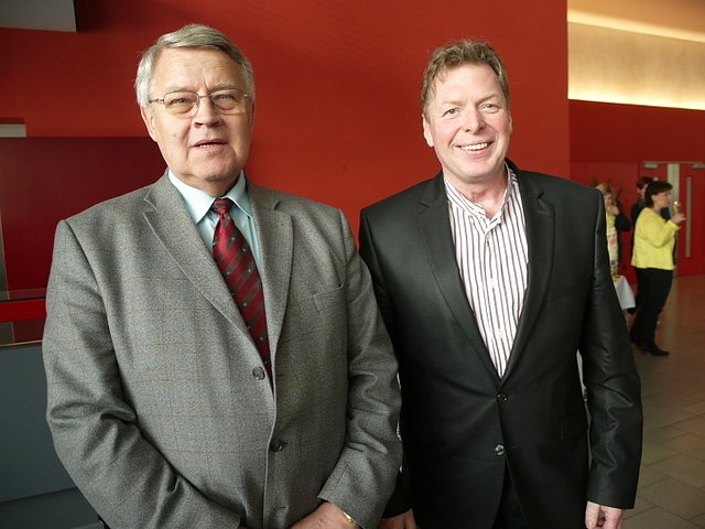 Siegfried Klapprott und Dirk Moll (Foto: Ilka K&uuml;hn)