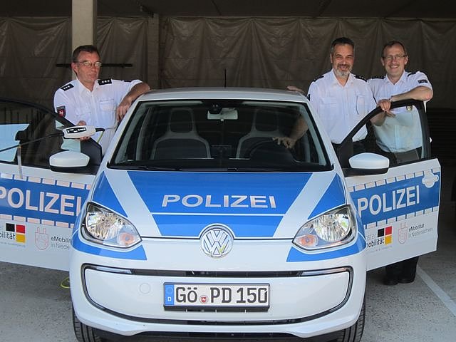 VW e-Up (Foto: G&ouml;ttinger Polizei)