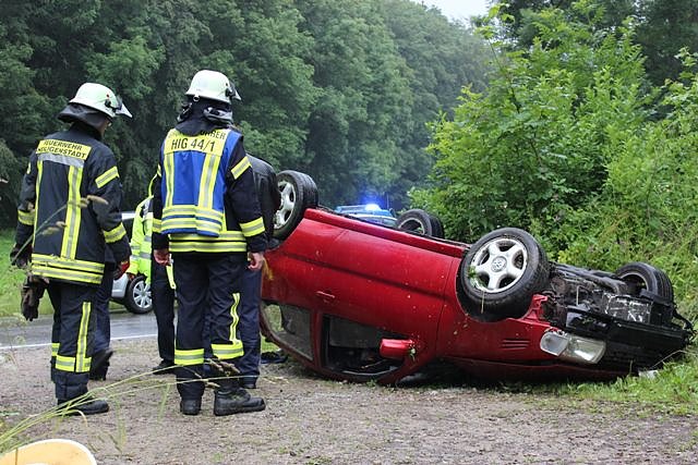 Unfall (Foto: Feuerwehr Heiligenstadt)