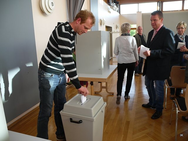 Wahl in Breitenholz (Foto: Ilka K&uuml;hn)
