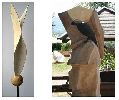 Skulpturen von Christoph Haupt (Foto: Ute Althaus) Skulpturen von Christoph Haupt (Foto: Ute Althaus)