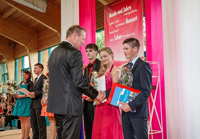 Zeugnisausgabe in Worbis (Foto: E. THiele)