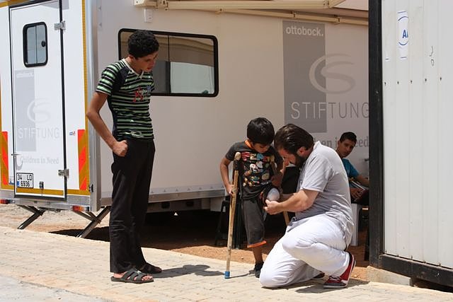 Hilfsaktion angelaufen (Foto: Ottobock) Hilfsaktion angelaufen (Foto: Ottobock)