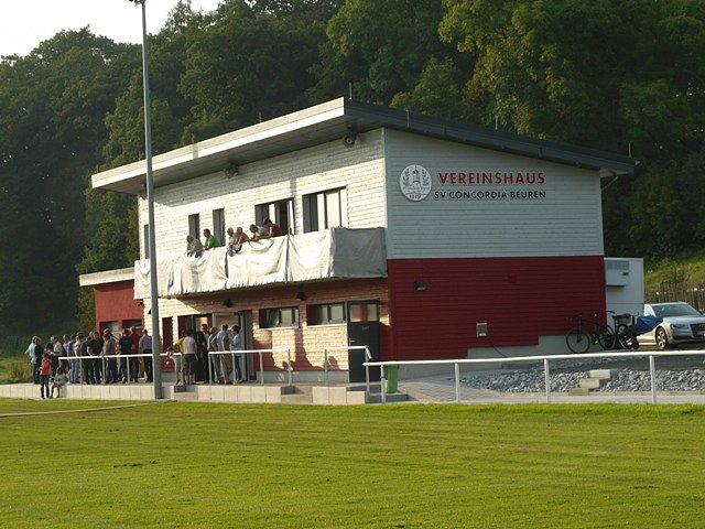 Neues Vereinshaus in Beuren (Foto: Ilka K&uuml;hn)